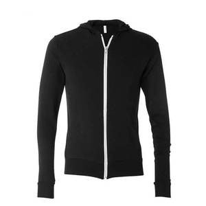 Sweat à capuche tri-mélange Hommes 50% Polyester 46% Coton 4% Rayon Hoodies Bella Canvas Zipper Hoodies - Product Image 2