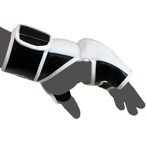 Guantes de boxeo de cuero PU de alta calidad para entrenamiento de MMA y Kickboxing Etiqueta privada personalizada hecha a mano ¡La mejor calidad garantizada! Venta online - Product Image 3