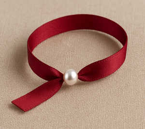 Pulsera de Seguridad Ajustable Rosa de Poliéster/ABS con Cierre de Perlas para Festivales, Conciertos y Eventos, Logotipo Personalizado, Impresión a 1 Color - Product Image 3