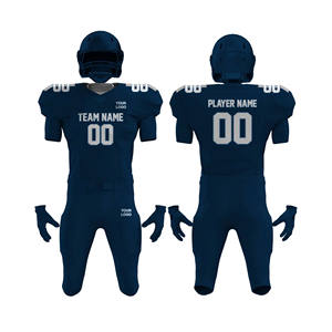 Nuevo Conjunto de Uniforme de Fútbol Americano 2026, Transpirable, Absorbente de Humedad, Manga Corta, Talla Grande, Color Personalizado - Product Image 1