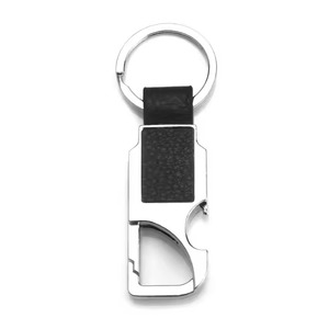 Porte-clés multifonctionnel avec clip de suspension de taille en métal et en plastique et ouvre-bouteille idéal pour les voyages et l'extérieur - Product Image 1