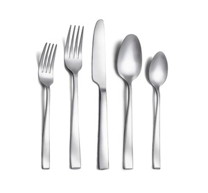 Juego de Cubiertos de Acero Inoxidable Plateado de Moda, Ecológico, Apto para Lavavajillas, Diseño Único para Uso en Restaurantes/Hoteles, Hecho a Mano - Product Image 6