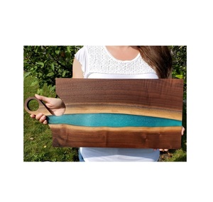 Planche à fromage en résine Utilisation pour la restauration Planche à découper Design de luxe forme carrée excellente qualité Emballage personnalisé - Product Image 6