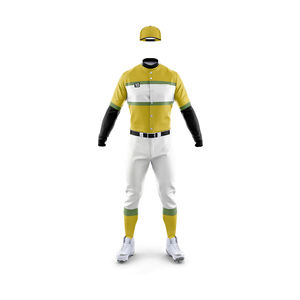 Uniformes de béisbol con logotipo personalizado de la mejor calidad, estilo deportivo informal con conjuntos transpirables, nuevo diseño elegante - Product Image 5