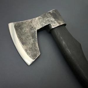 Hache à fendre Jexmoo personnalisée de 19,5 pouces en acier D2, manche en bois de rose, étui en cuir, cadeau d'extérieur, fait à la main, qualité industrielle - Product Image 4