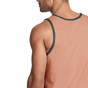 Nuevo estilo 2025 camisetas sin mangas de verano para hombres 100% algodón hecho precio de fábrica al por mayor camisetas sin mangas marca y logotipo personalizados - Product Image 5