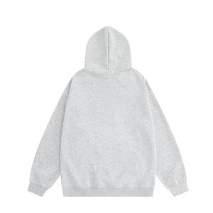 Vêtements de rue en gros, mode de haute qualité, coton tissé décontracté, essentiels unisexes, sweats à capuche personnalisés pour femmes sans cordon de serrage - Product Image 2