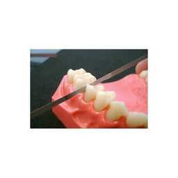 TDV - Tira de diamante dentada con fuente de alimentación manual, paquete de 10 Superficie de Diamante de 150 mm x 3 mm x 0,05 mm - Product Image 1