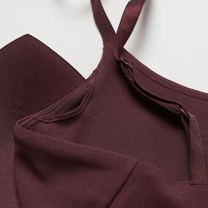 Sujetador Deportivo LULU de Punto Sin Costuras con Logotipo Personalizado OEM, Alta Elasticidad, Jacquard, Efecto Moldeador, Absorbe la Humedad, Chaleco de Yoga para Gimnasio, Sujetador de Yoga Lulu - Product Image 5