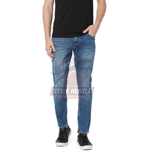 Pantalones vaqueros al por mayor con MOQ bajo para hombre, pantalones vaqueros de diseño personalizado de última moda para la venta - Product Image 5