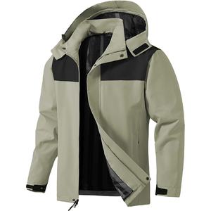 Wholesale Men Women Two Tone Softshell <b>Jacket</b> Warm <b>Winter</b> Outdoor Down Coat <b>Jacket</b> Men Tactical Softshell <b>Jacket</b> With Hood 2026 - Product Image 2