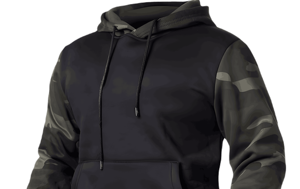 High Quality Wholesale Custom Oversized Zip Up <b>Camo</b> Trendy Streetwear Hooded <b>Jacket</b> with Pockets Hoodie for Men - Product Image 2