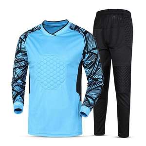 Kit de Maillot d'Entraînement de Gardien de But Complet pour Hommes OEM, Uniformes Personnalisables pour Adultes, Tenue de Football Imprimée Anti-Bactérienne, Prix Raisonnable - Product Image 2