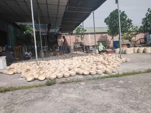 ชามไม้ไผ่ธรรมชาติทรงกลม/ไม้ไผ่ชามสลัด/ชามไม้ไผ่และช้อนราคาถูกที่สุดในเวียดนาม - Product Image 6