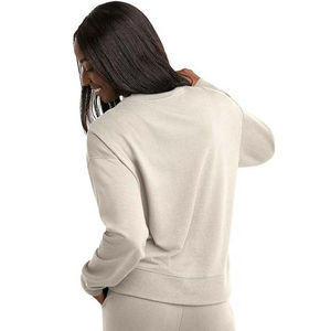 Nouveau Design automne hiver plaine femmes grande taille sweats lâche mode pull surdimensionné respirant pulls décontractés - Product Image 2