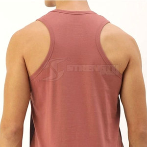 Vente directe d'usine - Débardeur décontracté pour homme - Vêtements de fitness de haute qualité - Respirant et léger - Coton/fibre de bambou - Product Image 6
