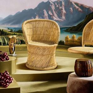 Silla de Bambú Moderna de Calidad de Exportación, Cómoda y Ligera, 100% Hecha a Mano, Asiento para Todas las Estaciones para Sala de Estar, de Fábrica - Product Image 1