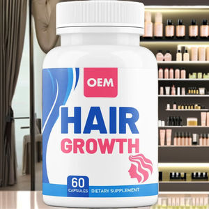 Suplemento Vitamínico <span class=keywords><strong>para</strong></span> <span class=keywords><strong>el</strong></span> Crecimiento del Cabello <span class=keywords><strong>de</strong></span> Marca Propia, 60 Cápsulas, con Biotina, Colágeno y Hierbas <span class=keywords><strong>para</strong></span> un Cabello Más Grueso y Abundante - Product Image 2