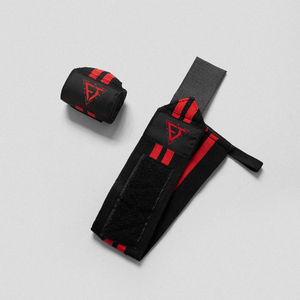 Elastic Compression Custom Logo <b>Wrist</b> Wraps <b>Thumb</b> Loop Design Heavy Strength <b>Wrist</b> Wrap Weightlifting Gym Workout <b>Wrist</b> <b>Support</b> - Product Image 2