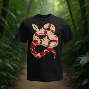 Camiseta sin mangas con estampado de serpiente Boa de cola roja, categoría promocional - Product Image 2