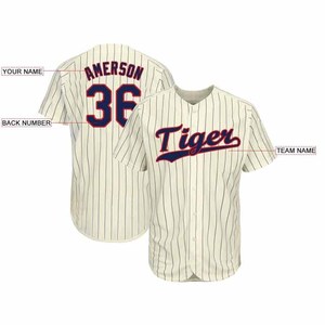 Custom Baseball Jersey Digital Print Embroidery Personalized Name Number Moisture-Wicking Unisex Adult Sports Jersey - Product Image 3