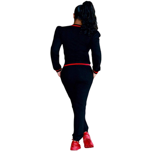 Conjunto Deportivo de Dos Piezas con Lentejuelas para Mujer, Invierno, Calidad Premium, Elegante, Cómodo, Ropa de Calle de Moda - Product Image 4