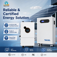 8KW 10KW Inverter Surya Hybrid Ip65 Sistem Tenaga Surya Hybrid Fase Terpisah 120V/240V Sistem Energi Surya Lengkap untuk Penggunaan Rumah Tangga