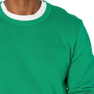 Sweat-shirts à col rond en molleton brodés pour hommes de qualité supérieure, coupe classique, vêtements d'hiver personnalisés, fabricant en gros, nouvelle arrivée - Product Image 4