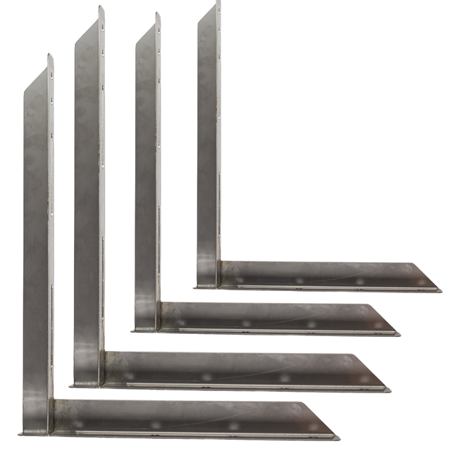 ADONG Wall-Mounted Air Conditioner Outdoor Unit L Bracket Model A01 Customizable Color Stainless Steel Flat Shape Display Stand
