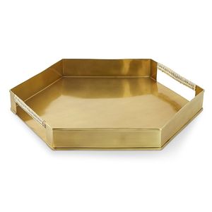 Compact stainless steel <b>serving</b> tray that fits seamlessly in modern interiors <b>serving</b> needs travel accessories party <b>settings</b> - Product Image 1