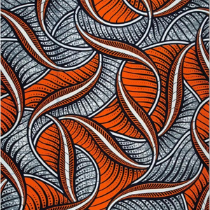 Impresión de cera Africana impresa personalizada y tela de algodón Ankara con servicio OEM para campañas de ropa promocional y marcas - Product Image 1