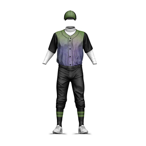 Uniforme de baseball de haute qualité pour hommes sur mesure 100% ensembles respirants en polyester Design Service OEM disponible - Product Image 5