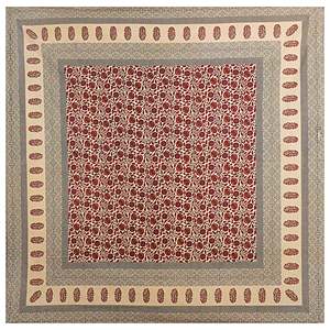 Parure de lit Super King en coton 100% (240 fils/cm²) motif floral bordeaux avec 2 taies d'oreiller, options 3/4/6 pièces, caractéristique du couvre-lit pour la maison - Product Image 4