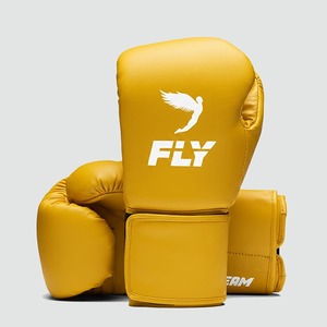 ถุงมือชกมวยหนังวัวแท้ Fly Pro แบบกำหนดเองได้ พร้อมโลโก้สั่งทำ น้ำหนักเบา กันน้ำ สำหรับฝึกซ้อมและแข่งขัน MMA มวยไทย - Product Image 1