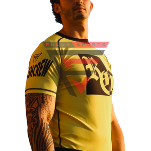 Rashguard de BJJ al por Mayor, Spandex, Sublimación Personalizada, Manga Larga, Protección UV UPF50, Secado Rápido, Transpirable para Hombre - Product Image 5