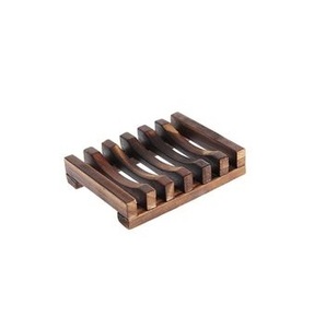 Jabonera de madera de lujo con estilo para baño, bandeja de jabonera de diseño moderno, accesorio perfecto para baño o cocina - Product Image 1
