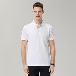 Nueva moda personalizada de alta calidad Polo camisetas para hombres cuello redondo transpirable cómodo microfibra Causal Polo camisetas - Product Image 3