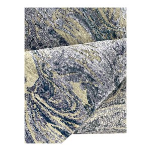 Ellington Rugs Tapis moderne en laine de viscose nouée à la main HI-LO Décoration intérieure esthétique avec touche luxueuse - Product Image 6