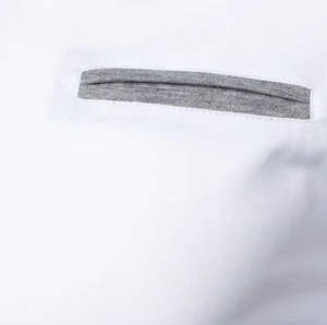 2024 camisetas para hombre personalizadas de algodón de alta elasticidad, ligeras, transpirables, camisetas de Golf de ajuste atlético, camiseta Polo de manga larga de Color puro - Product Image 4