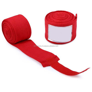 Envolturas de mano de boxeo de algodón 100% de alta calidad, protección de muñeca de boxeo, vendaje de boxeo 3M 4M 5M Mma Boxbandagen envolturas de mano - Product Image 4