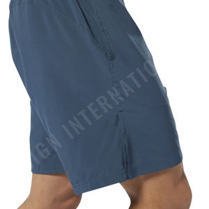 Pantalones Cortos Deportivos Personalizados al por Mayor, Ropa Informal de Lona 100% Algodón, Bolsillos, Cintura Media, Cordón Ajustable, Puños, Secado Rápido, Ecológicos - Product Image 3