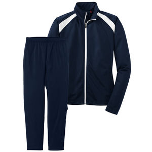 Ensemble de survêtements sportifs zippés personnalisés pour femmes, parfaits pour les superpositions et les sorties actives pour femmes - Product Image 1