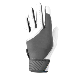 Etiqueta personalizada e impresión Hombres Mujeres Guantes de bateo de béisbol de cuero Venta al por mayor Precio de fábrica Guantes de bateo baratos - Product Image 1