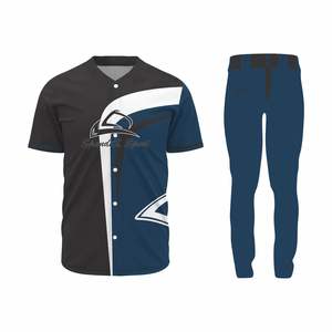 Uniformes de béisbol de equipos personalizados Técnicas impresas personalizadas y duraderas - Product Image 1