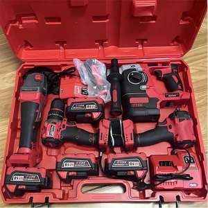 Juego de Herramientas Eléctricas Inalámbricas Duraderas con Estuche Rígido, Personalizable OEM, Garantía de 3 Años para Uso Profesional, Hecho en China - Product Image 2