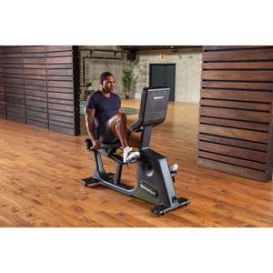 SportsArt Elite Eco-Powr Recumbent <b>Exercise</b> <b>Bike</b> for Indoor Cycling Workouts Gym Training Spaces - Product Image 1