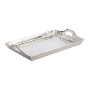 Plateau en métal aluminium vintage personnalisé Plateau de service design avec caractéristique écologique Forme et taille personnalisées - Product Image 1