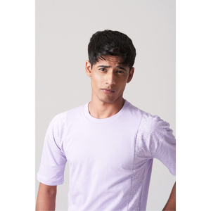 T-shirt en tricot violet clair - Product Image 6