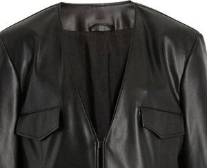 Pas cher Prix Femmes Vestes En Cuir Mode Nouvelle Arrivée Vestes En Cuir Personnalisées Vestes En Cuir De Vache Pour Les Femmes - Product Image 4