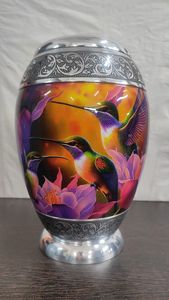 Urnas de Cremación de Aluminio de Primera Calidad, Estilo Americano, 220 Pulgadas Cúbicas, Urnas Funerarias Personalizables para Cenizas Humanas Adultas, Brassworld - Product Image 3